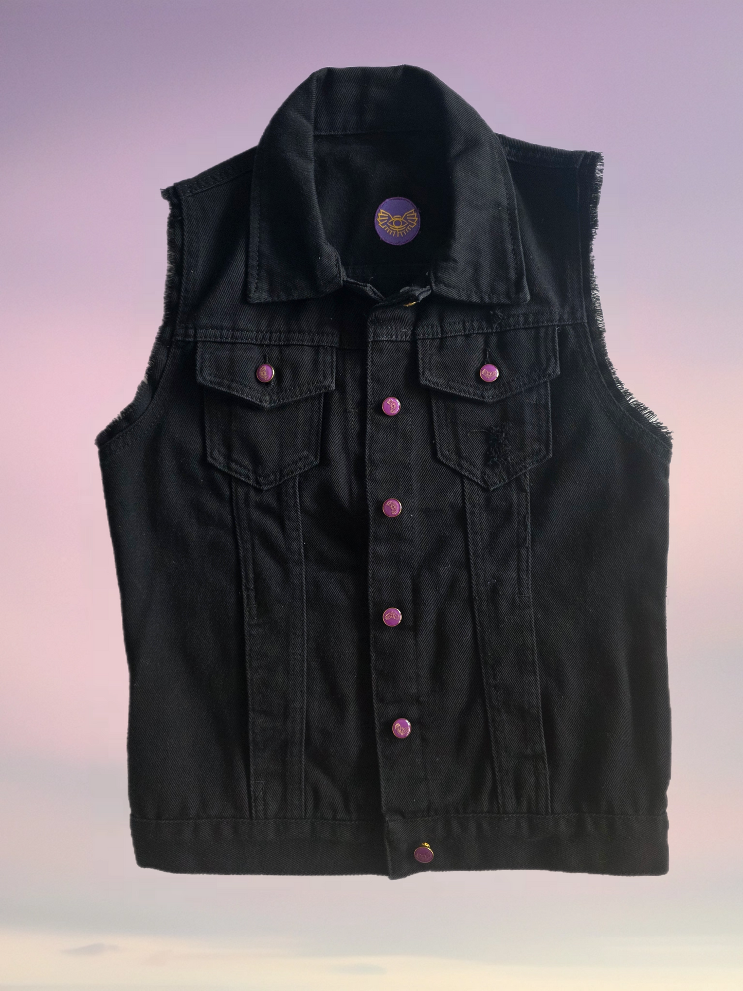 Black Vest / Wings Pink Tornazol