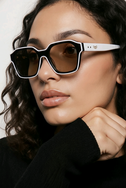 Sunglasses Black and White 009